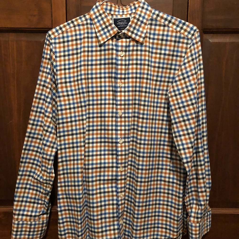 Charles Tywhitt Casual Gingham Shirt